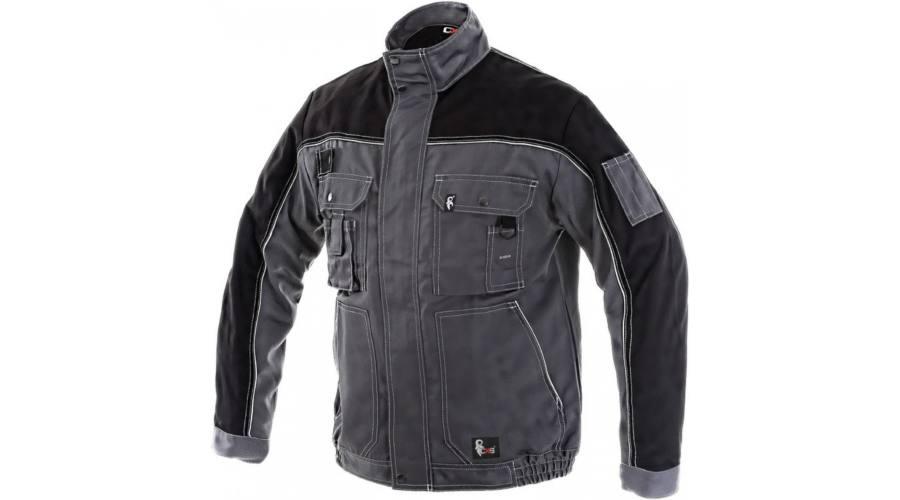 OTAKAR WINTER fleece bélelt kabát szürkefekete Munkakabátok CXS ORION OTAKAR WINTER bélelt dzseki | Melóruha